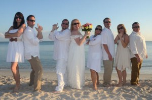 wedding on beach