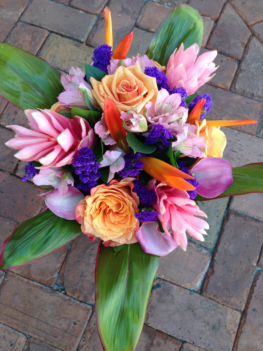 Wedding Flowers - A Simple Wedding in Key West